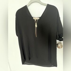 Short sleeve and long sleeve blouses.